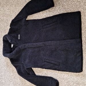 Black Columbia sherpa jacket XL